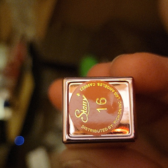 STARRY Brand Gold Csse w Popup Mirror Lipstick - Pink #16 - Picture 5 of 5